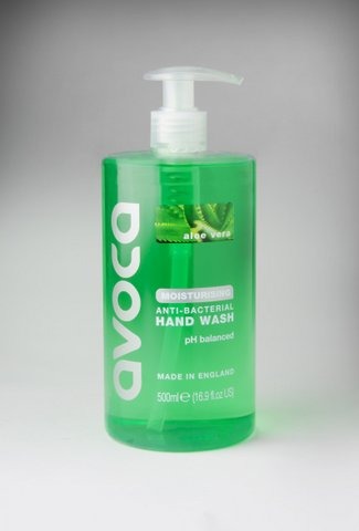 (6x500ml) Avoca Aloe Vera Liquid Hand Soap